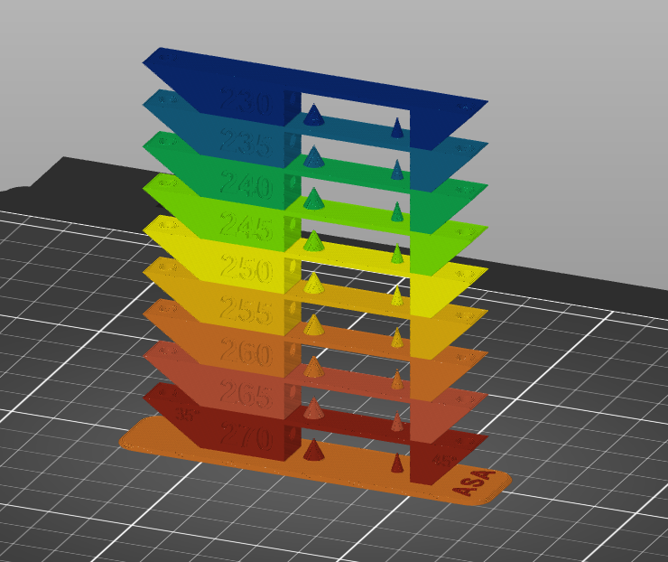 Improved All-In-One Temperature and Bridging Tower -- Hi to Lo Temps, PLA/PETG/ASA/TPU/PCCF preview 2