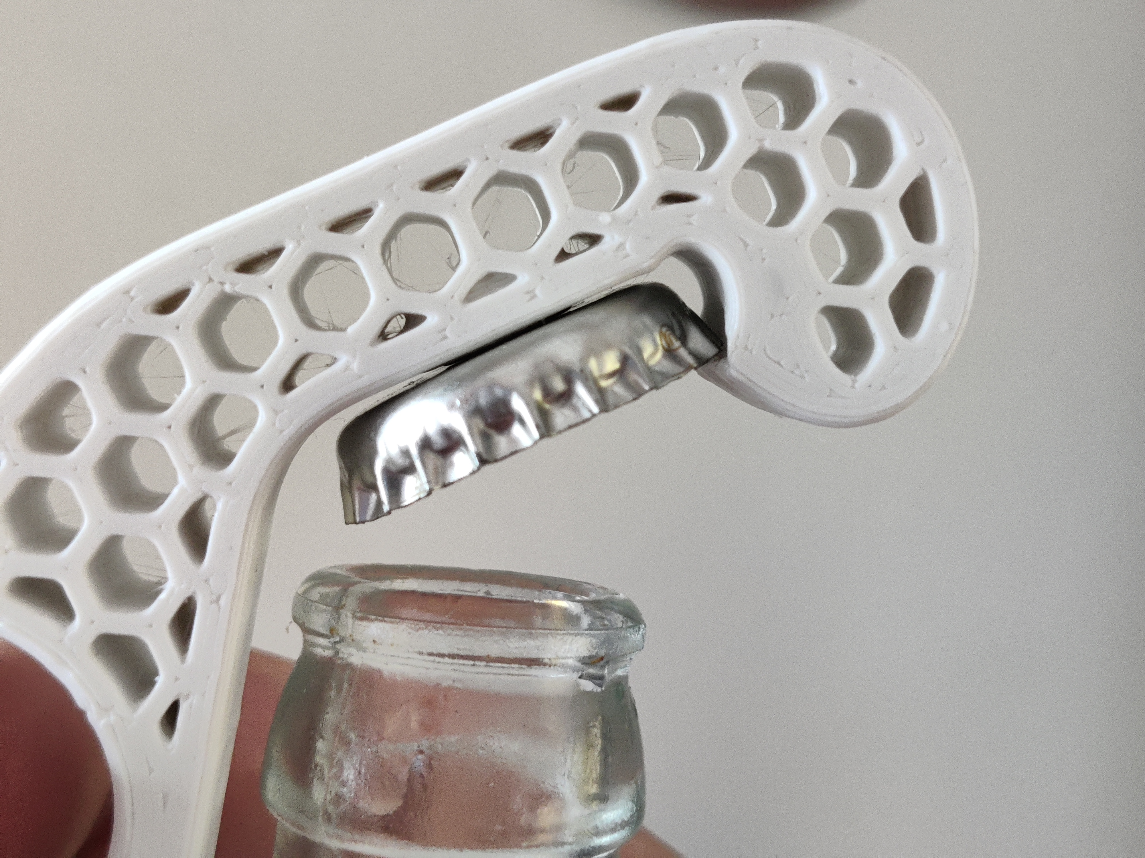 Hexagonal One-Handed Bottle Opener (Updated!) preview 3