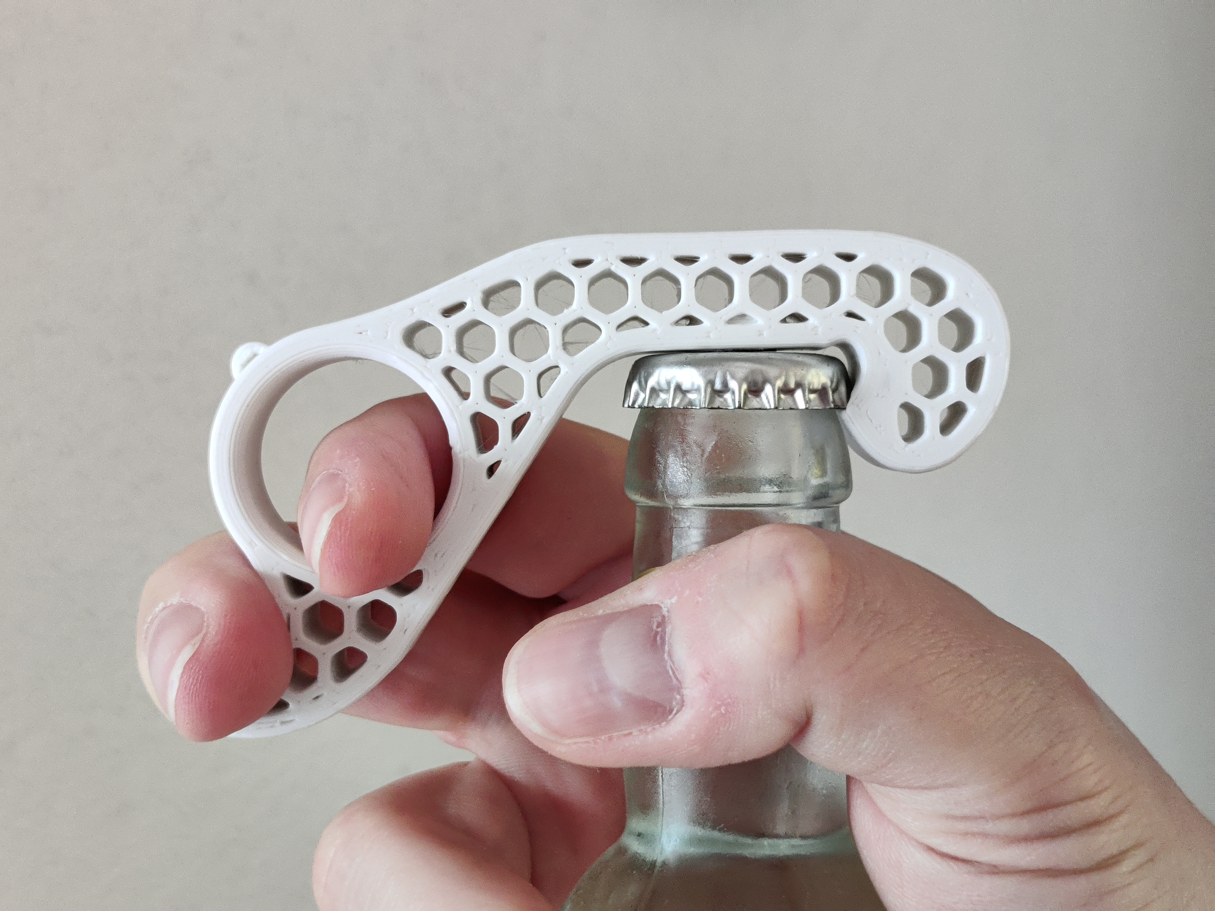 Hexagonal One-Handed Bottle Opener (Updated!) preview 4
