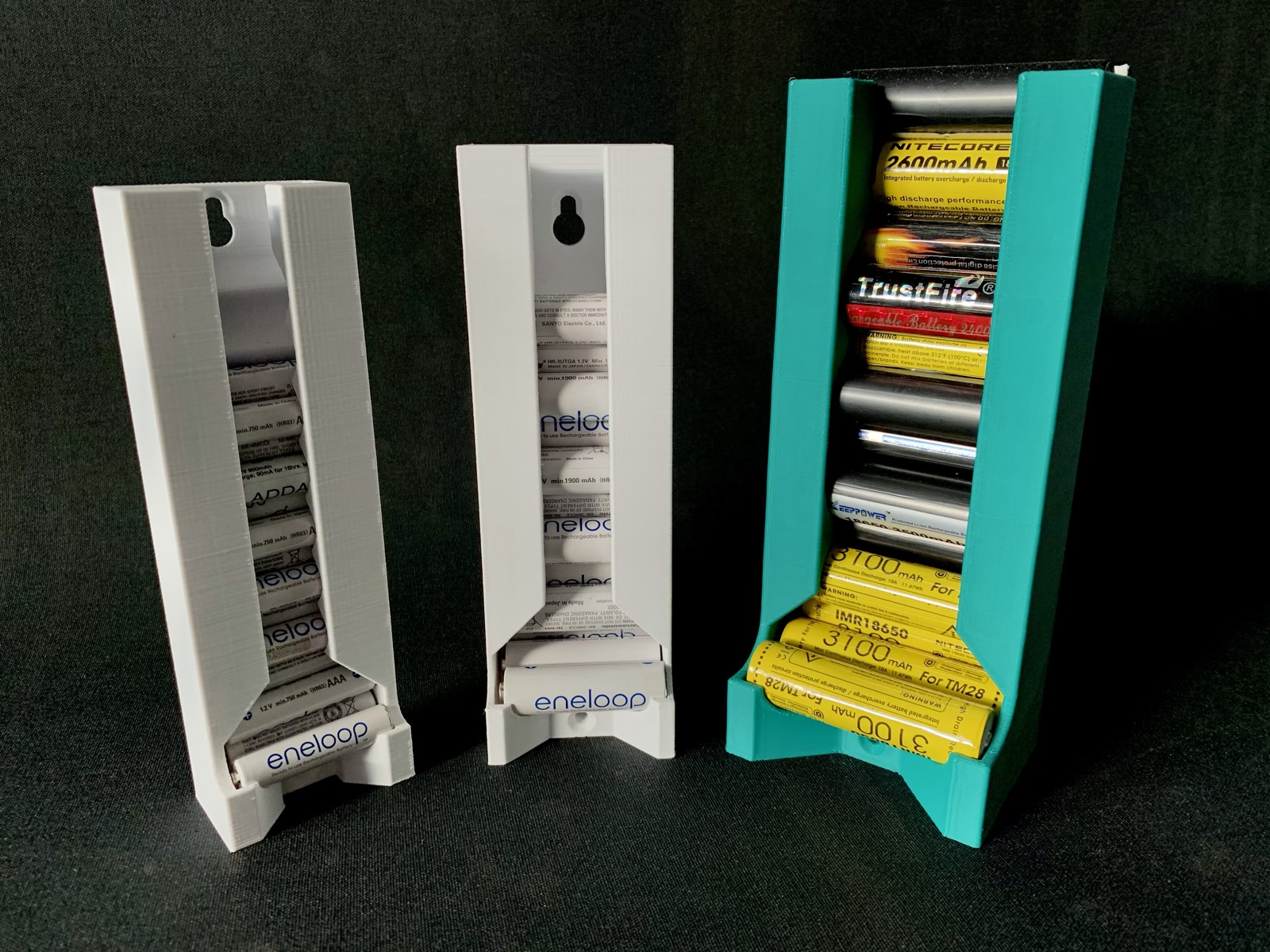 FIFO battery dispensers for AA/AAA/18650 batteries preview