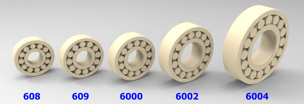 BEARINGS - Print in place - with real rolling elements preview