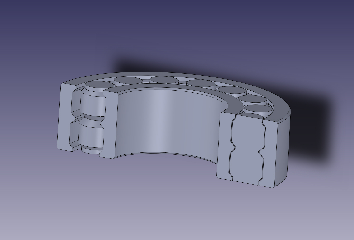 BEARINGS - Print in place - with real rolling elements preview 2