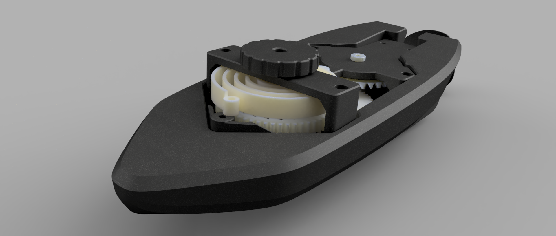 wind-up Bathtub Boat V5 - with benchmark test - Badewannen Boot zum Aufziehen - Funktionsfähig preview 2