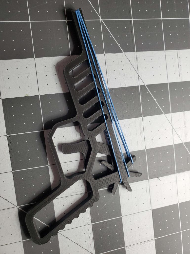 Rubber Band Gun (Print-In-Place) preview 2