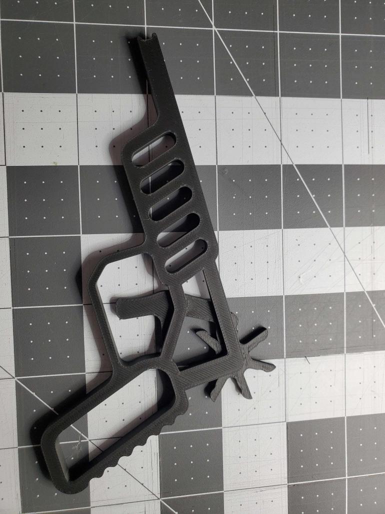 Rubber Band Gun (Print-In-Place) preview 3