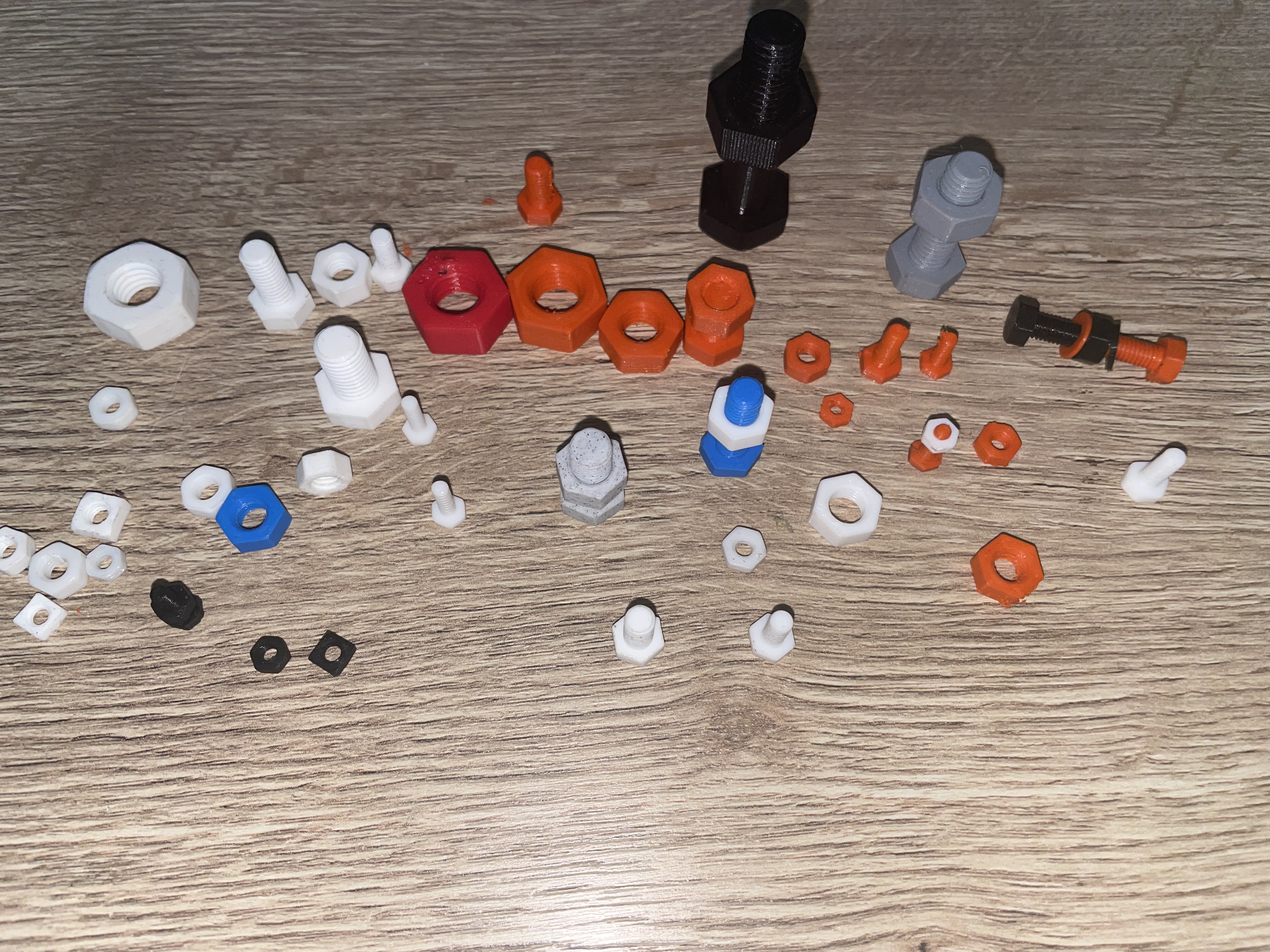 Screw Set M3 M4 M5 M6 M7 M8 M10, ISO 4017 preview 2