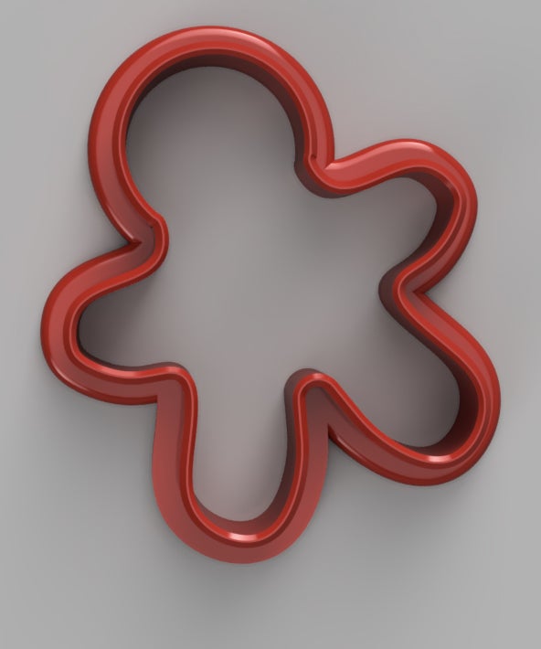 Gingerbread Man Cookie Cutter preview 2