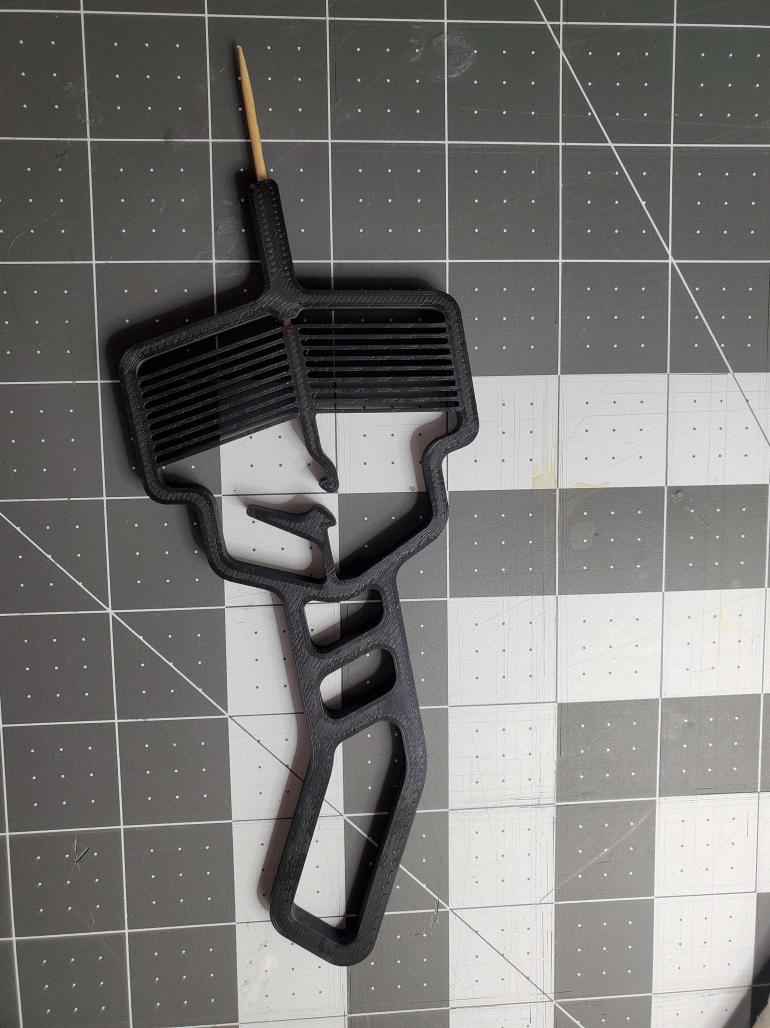 Toothpick Gun (Compliant mechanism) preview 2