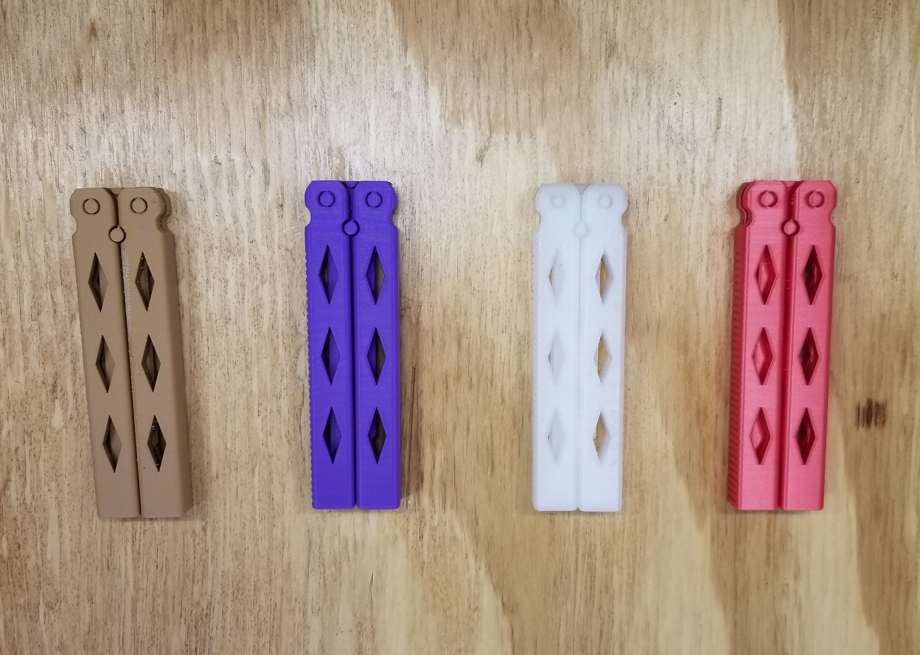 Butterfly Knife - Print in Place - Balisong preview 3