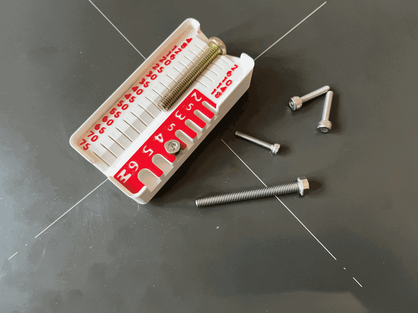 Gridfinity Stackable Mini Metric Screw Sorter preview 2