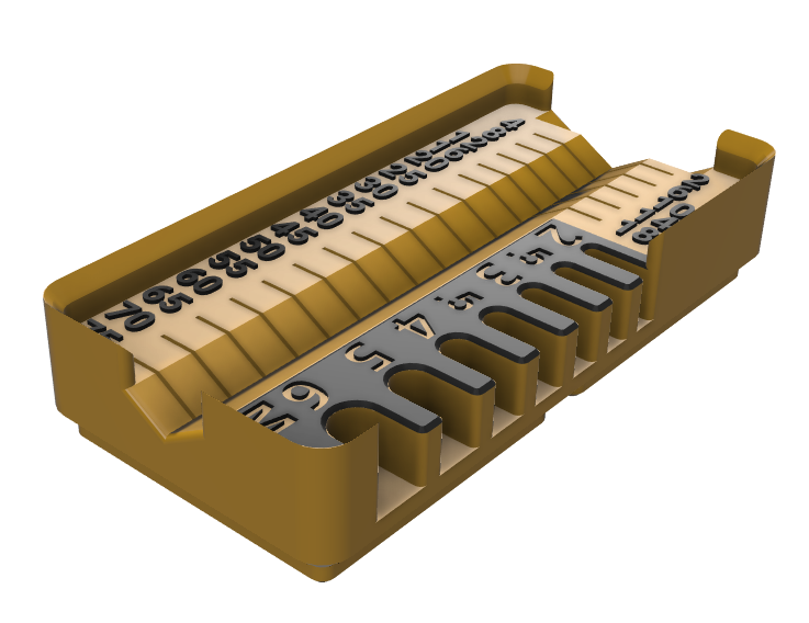 Gridfinity Stackable Mini Metric Screw Sorter preview 4