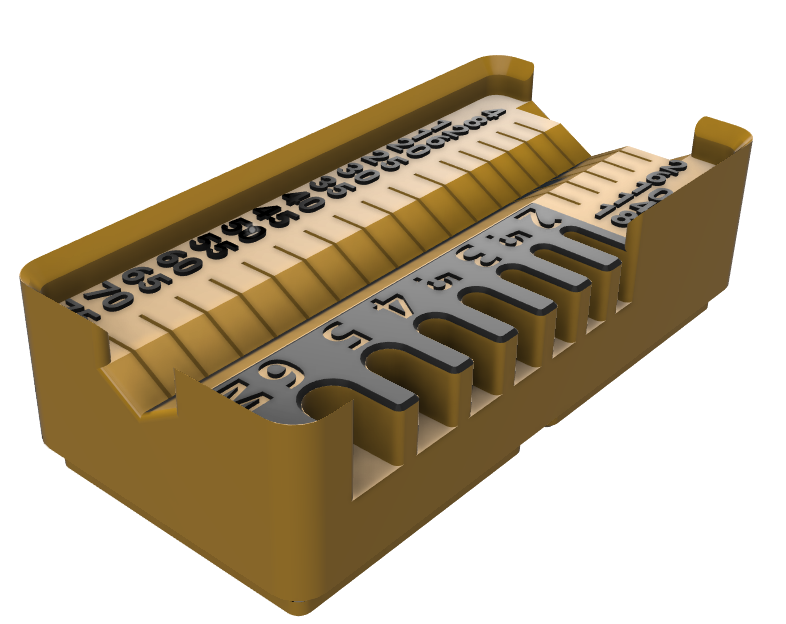 Gridfinity Stackable Mini Metric Screw Sorter preview 5