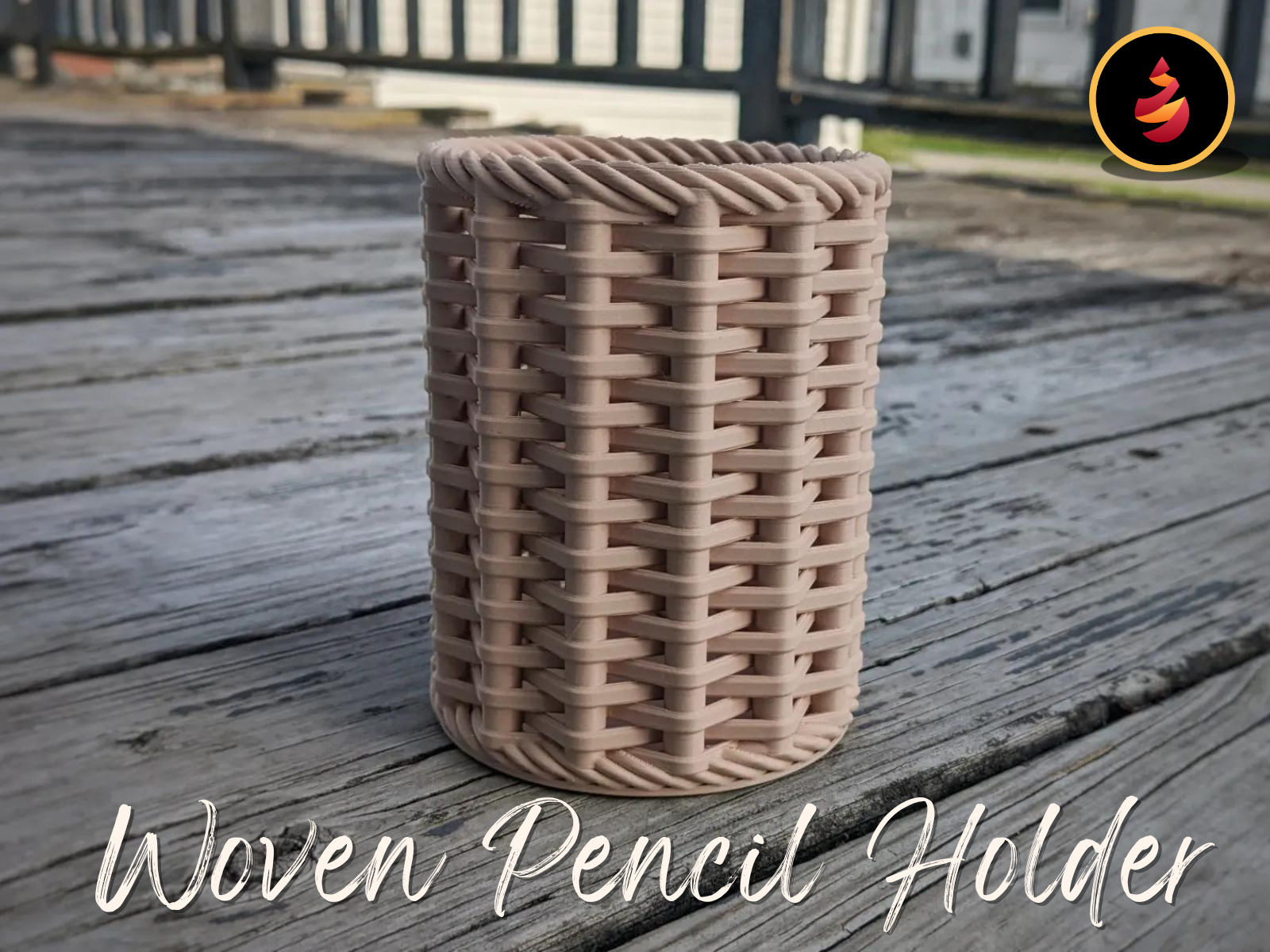 Woven Pencil Holder preview