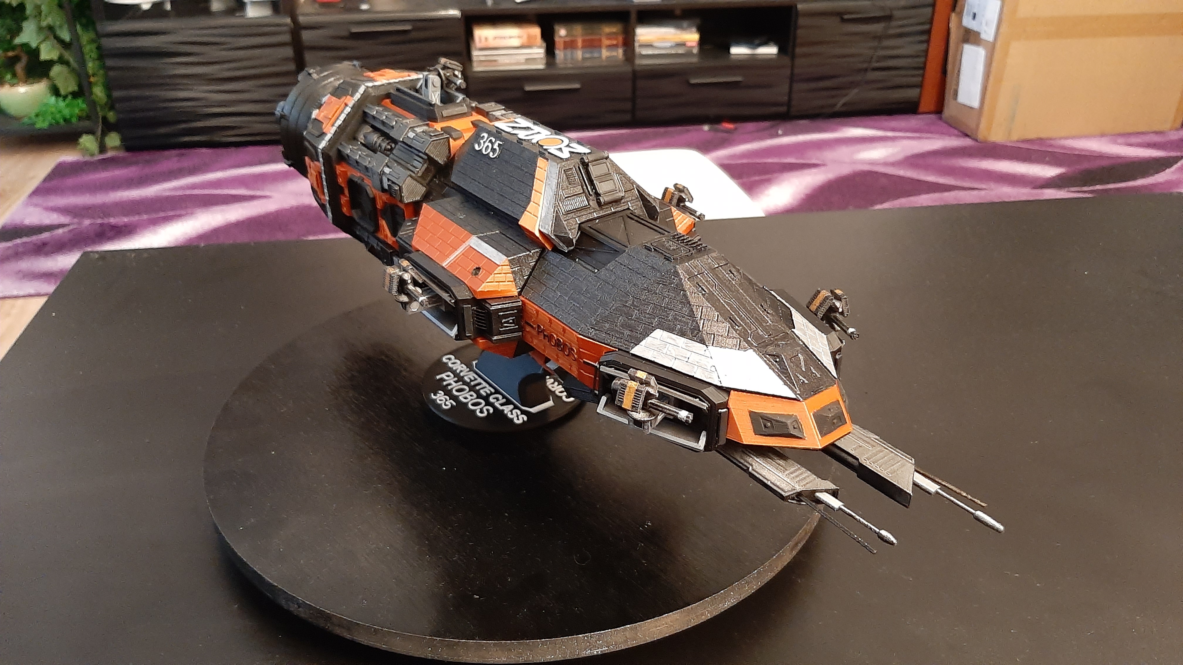 Corvette Class Light Frigate from the Expanse preview