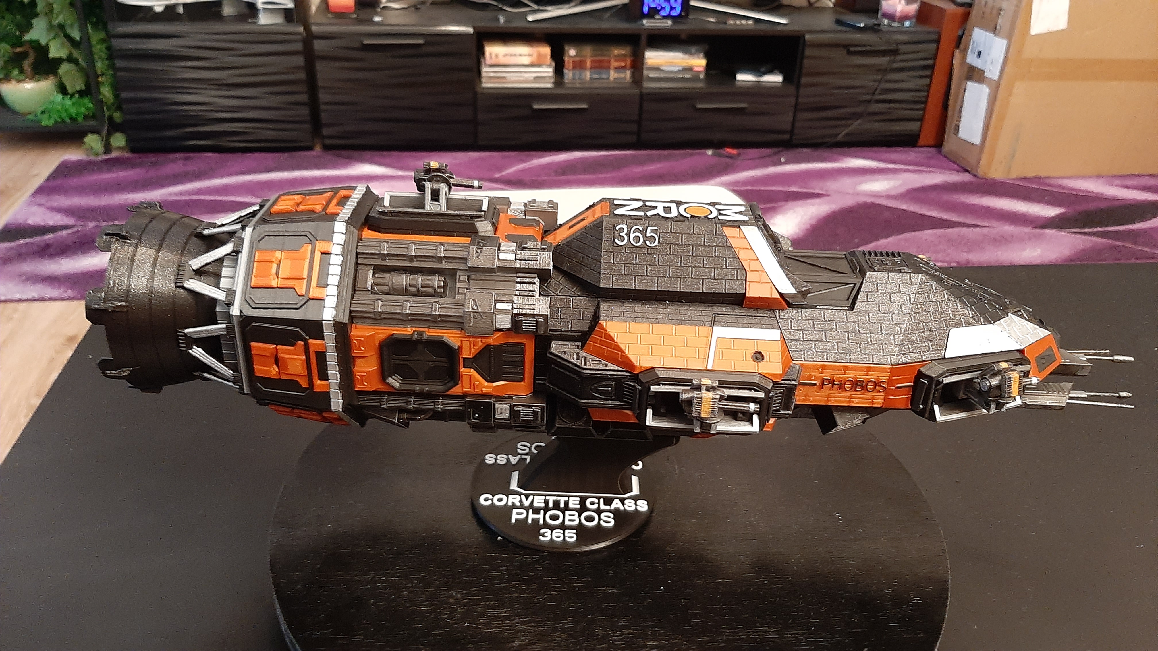 Corvette Class Light Frigate from the Expanse preview 2