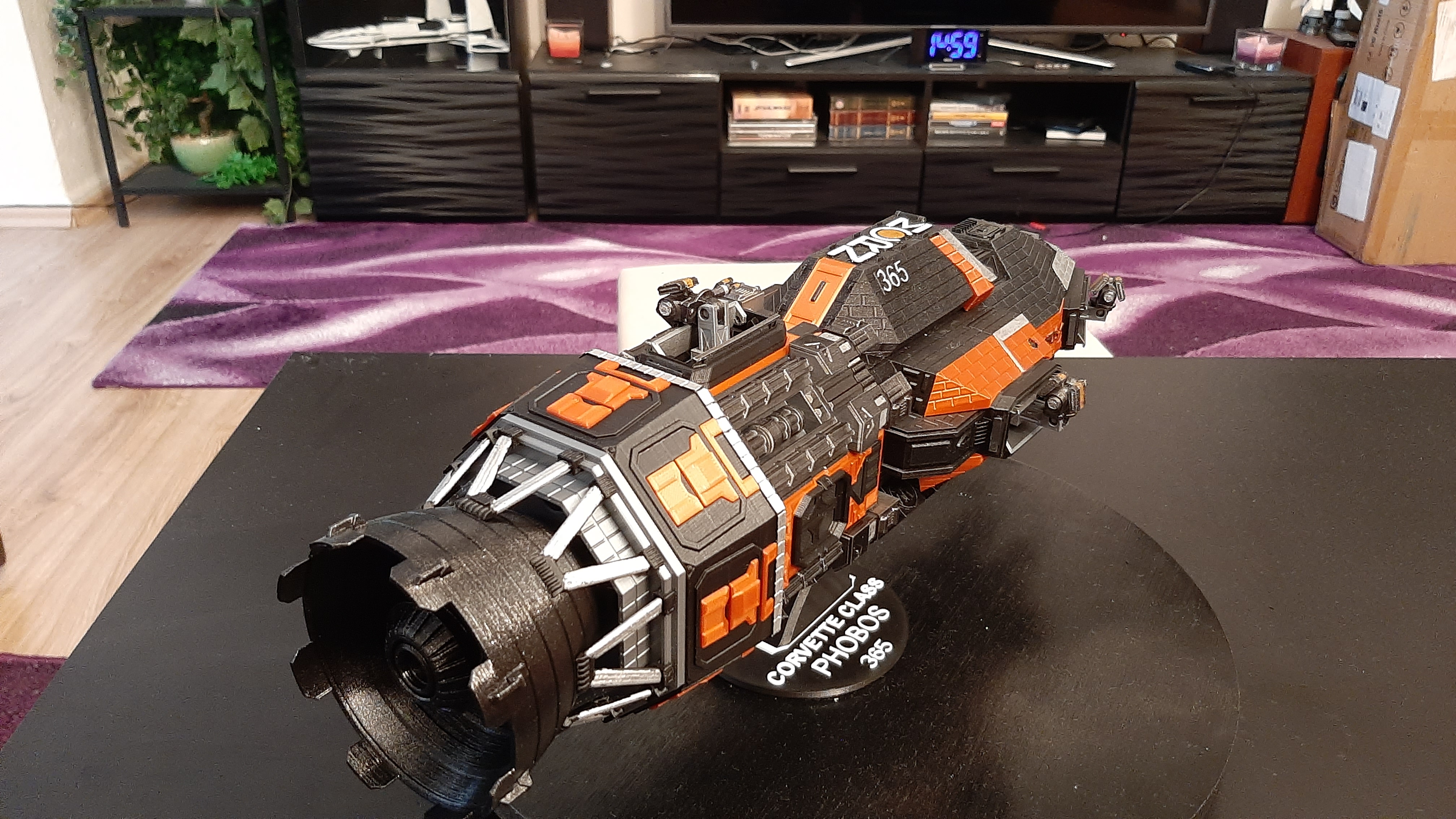 Corvette Class Light Frigate from the Expanse preview 3