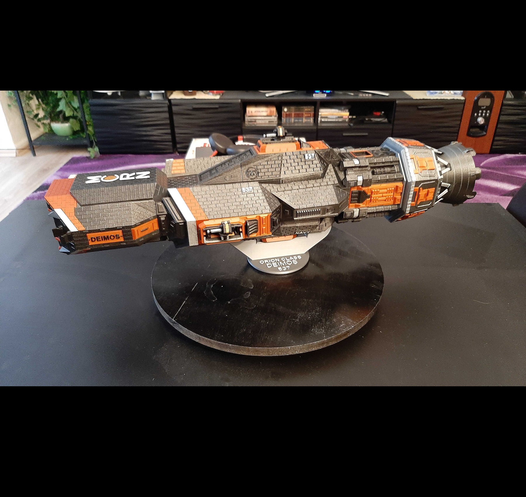 Orion Class Heavy Frigate from the Expanse preview