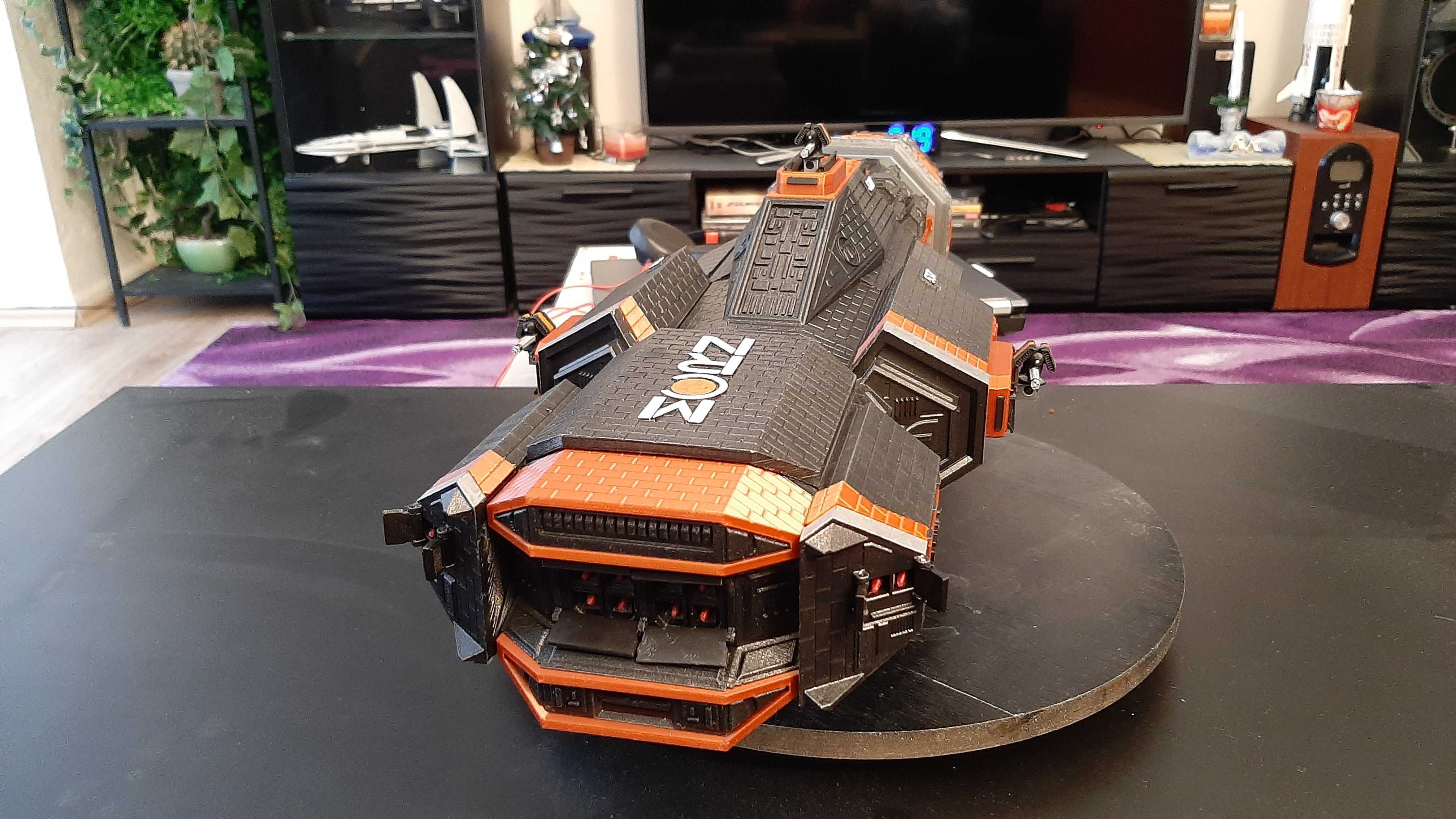 Orion Class Heavy Frigate from the Expanse preview 2