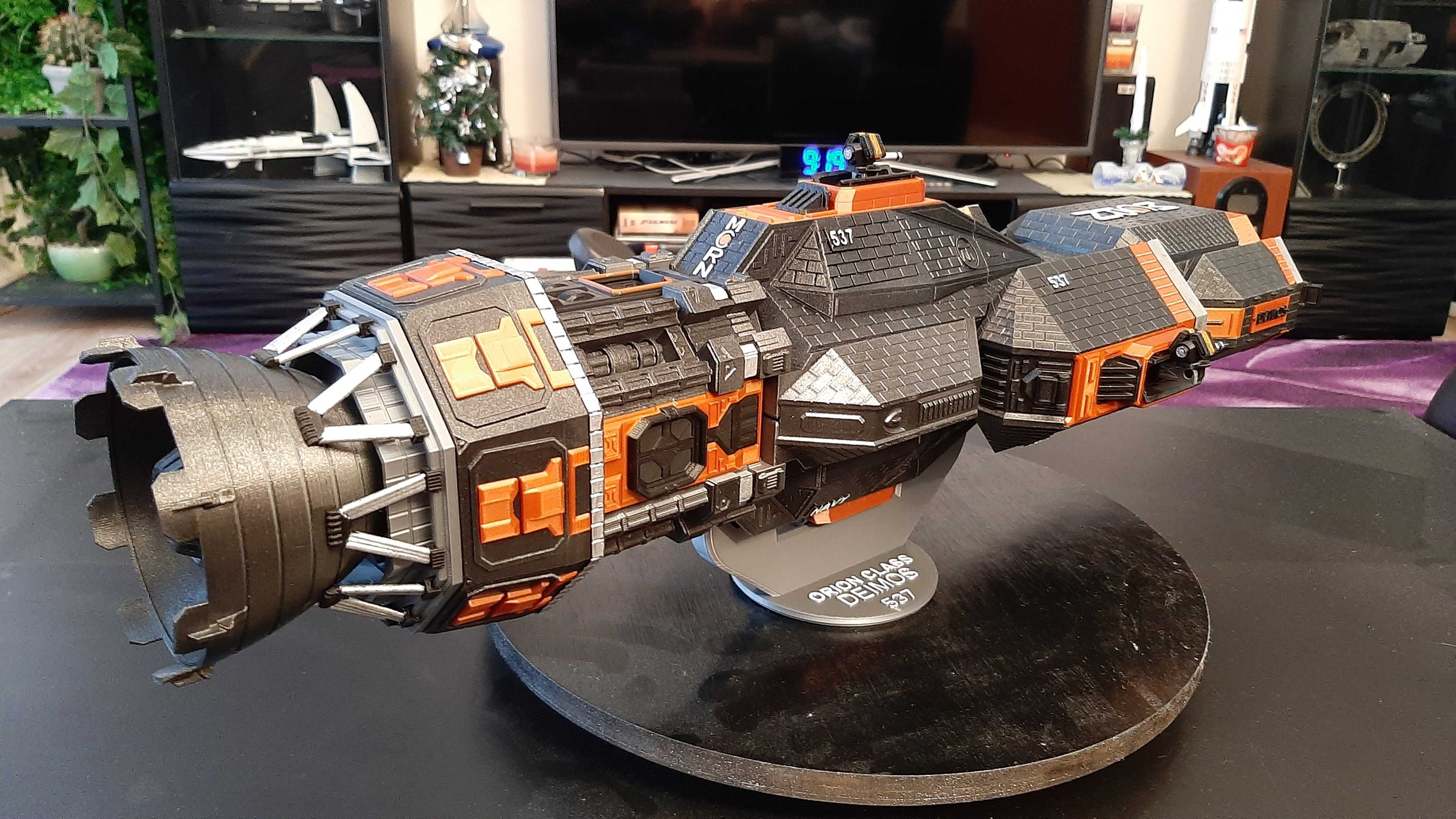 Orion Class Heavy Frigate from the Expanse preview 3
