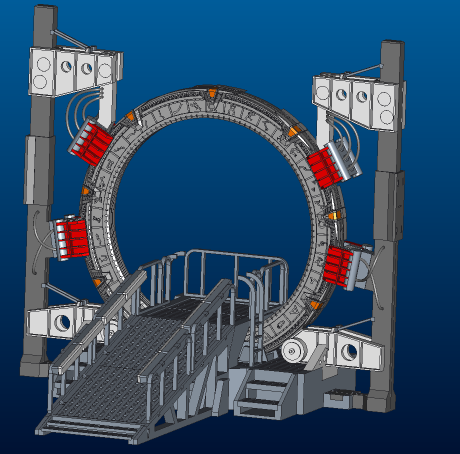 Stargate in the SGC pedestal preview 4