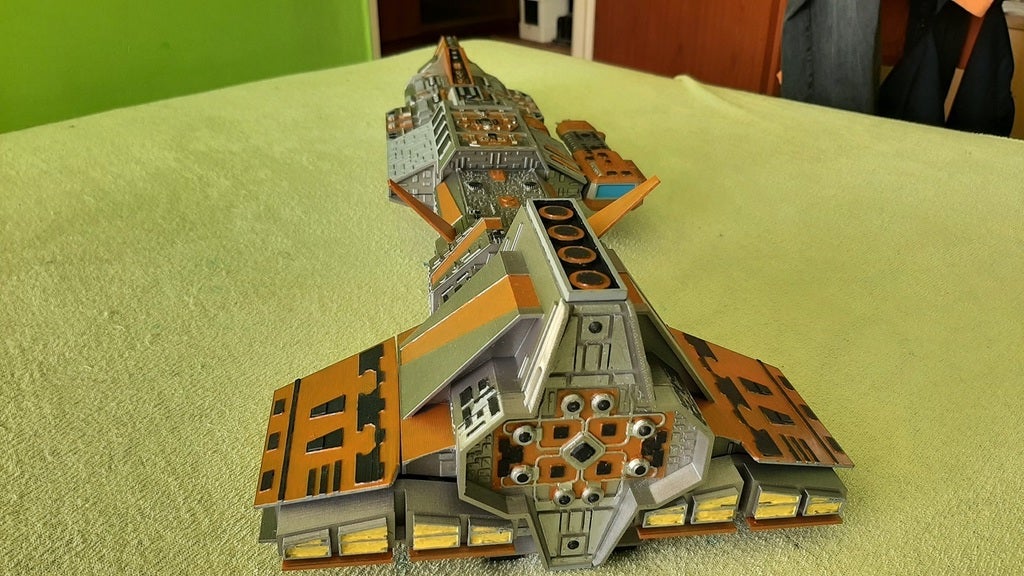 Aurora Class Battleship from Stargate preview 3
