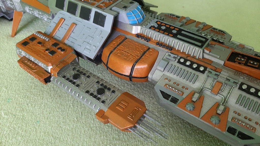 Aurora Class Battleship from Stargate preview 5