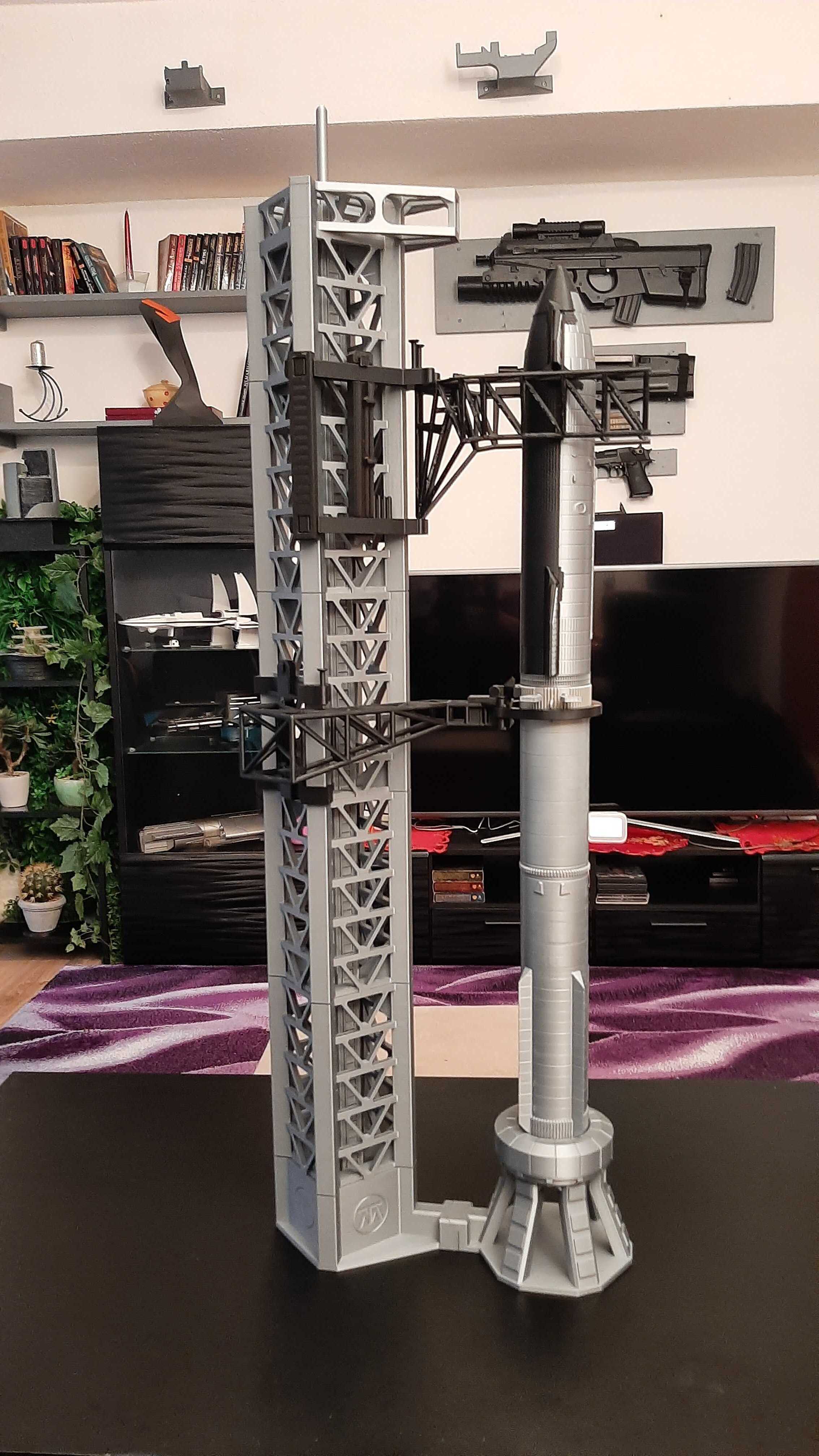 Spaceship with the Tower preview