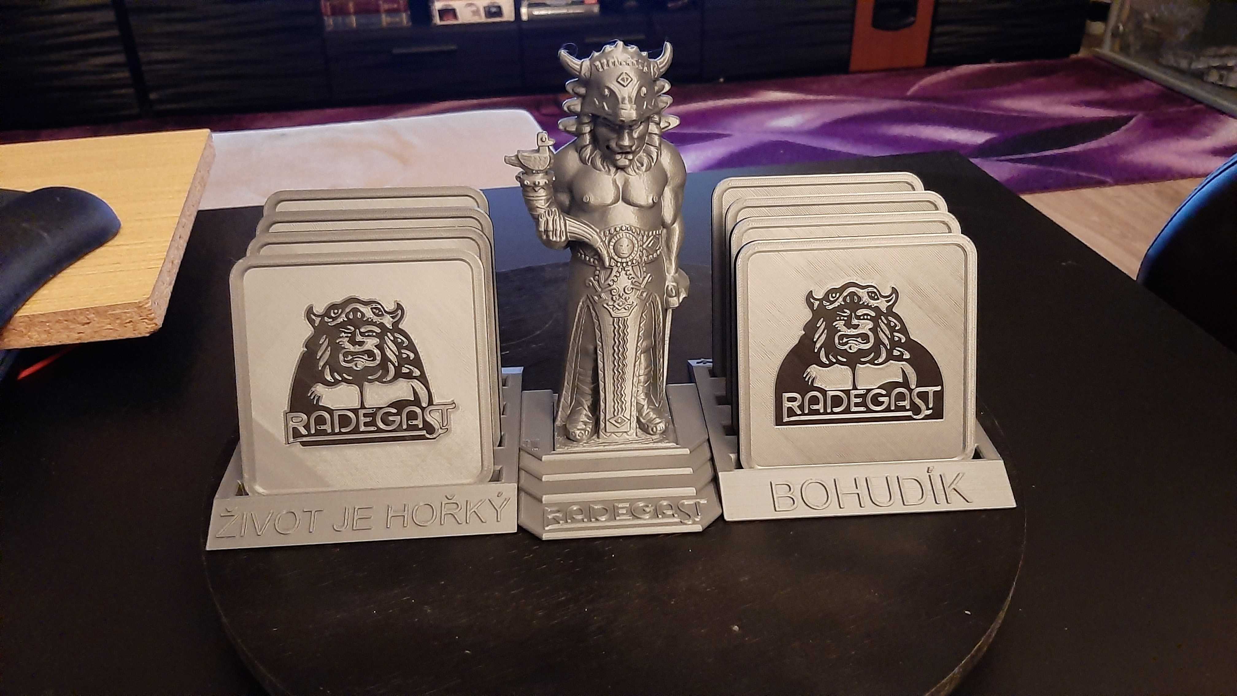 Radegast diorama - Stojan na podtácky preview