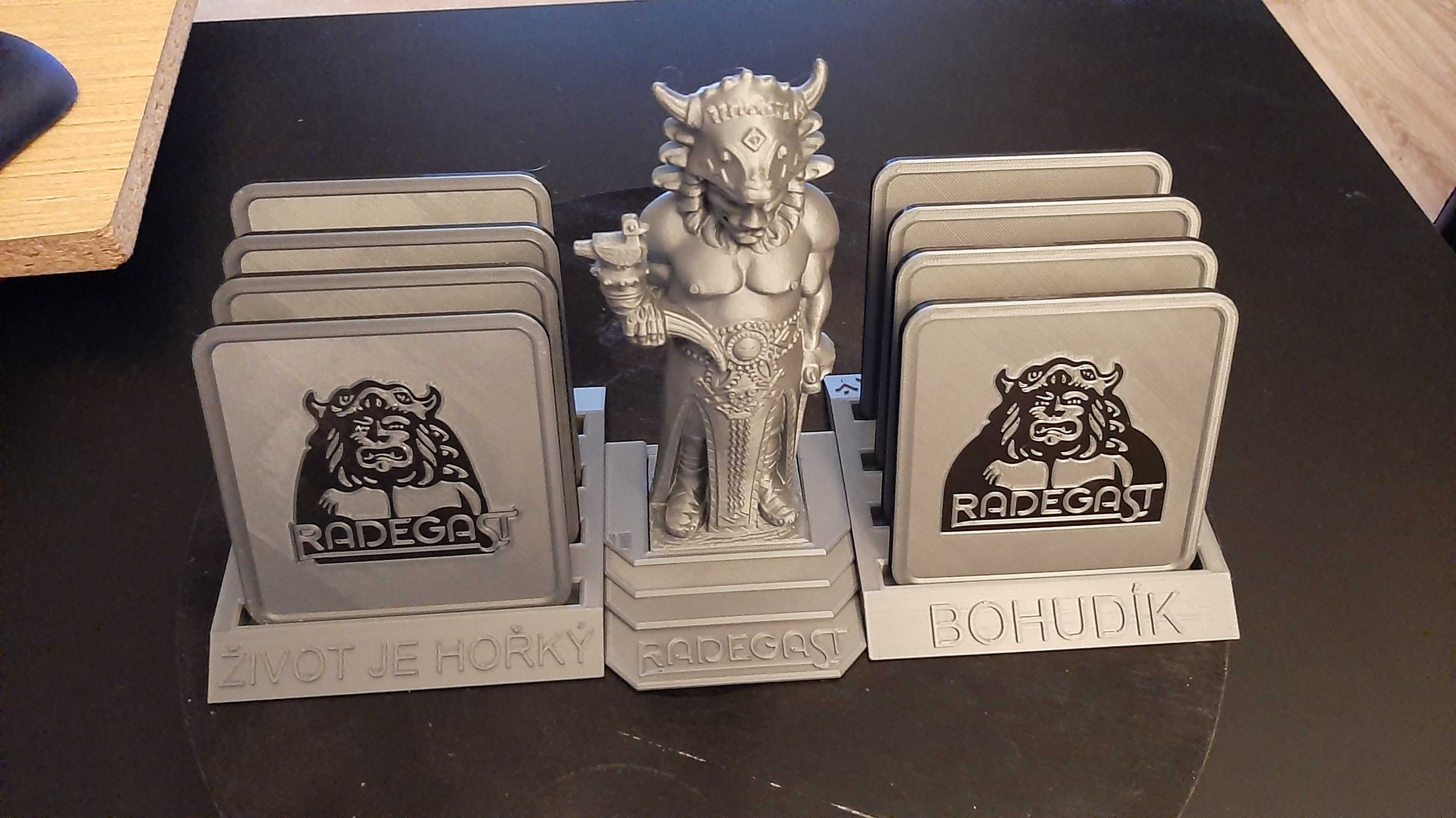 Radegast diorama - Stojan na podtácky preview 2