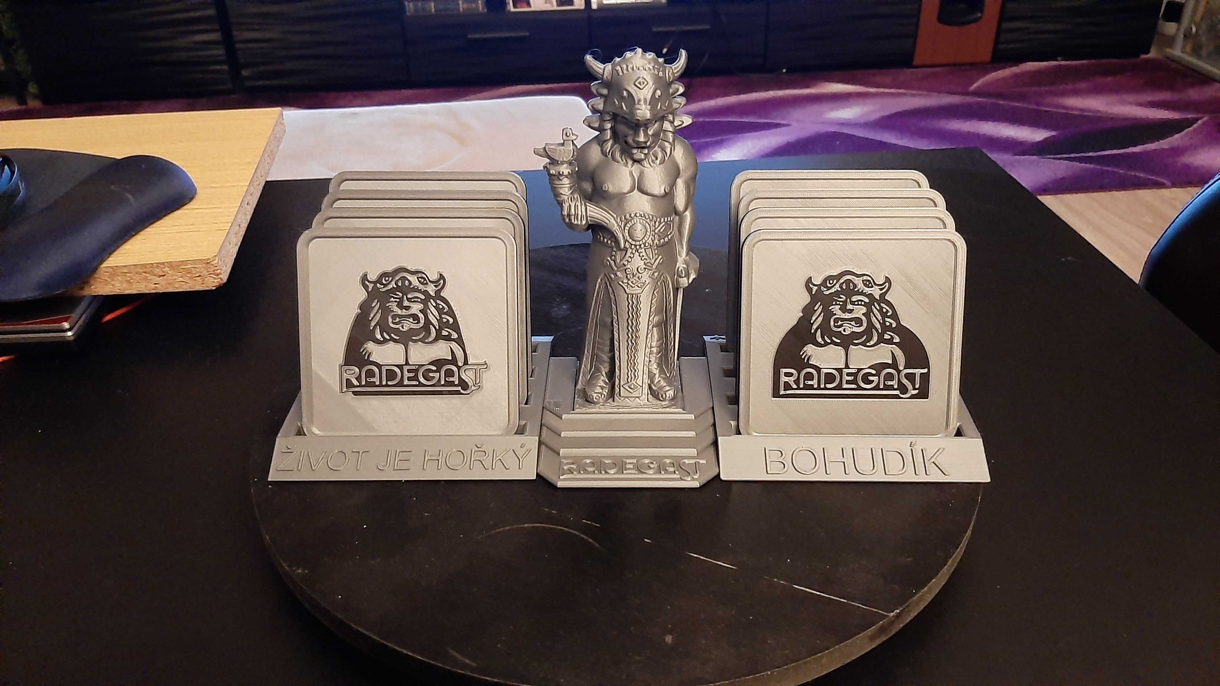 Radegast diorama - Stojan na podtácky preview 4