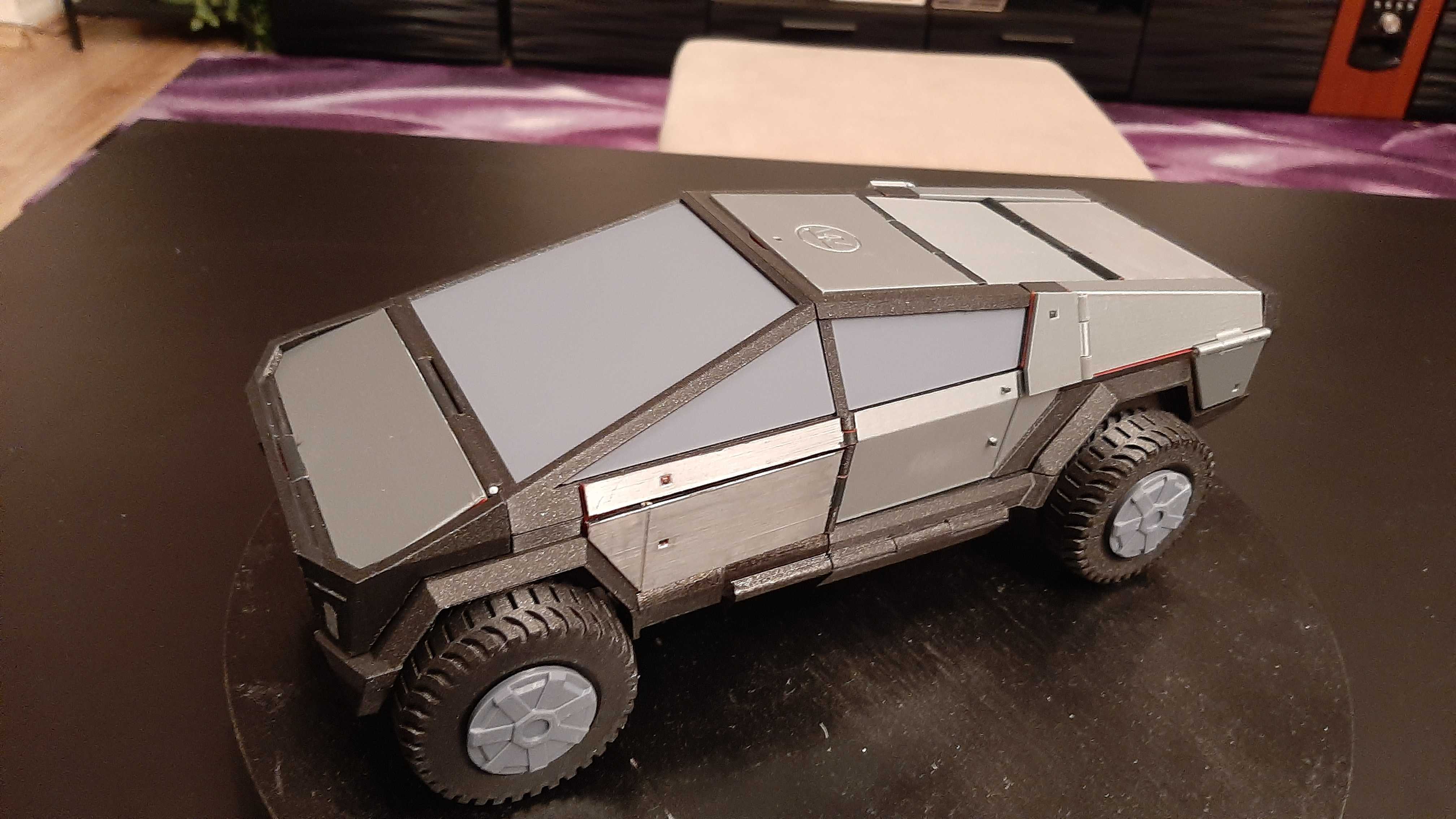 Transforming Cybertruck Supercar preview