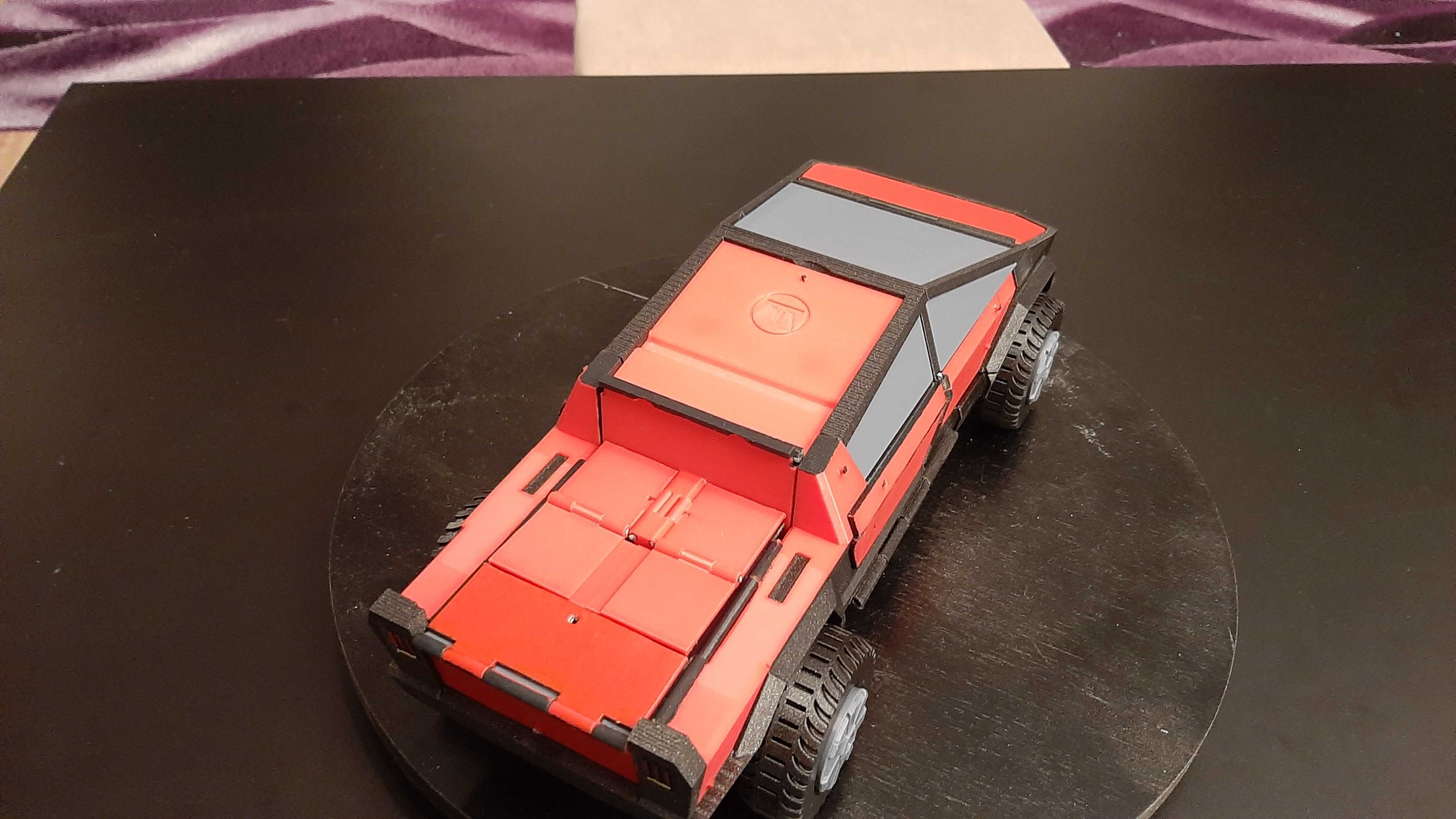 Transforming Cybertruck Supercar preview 5