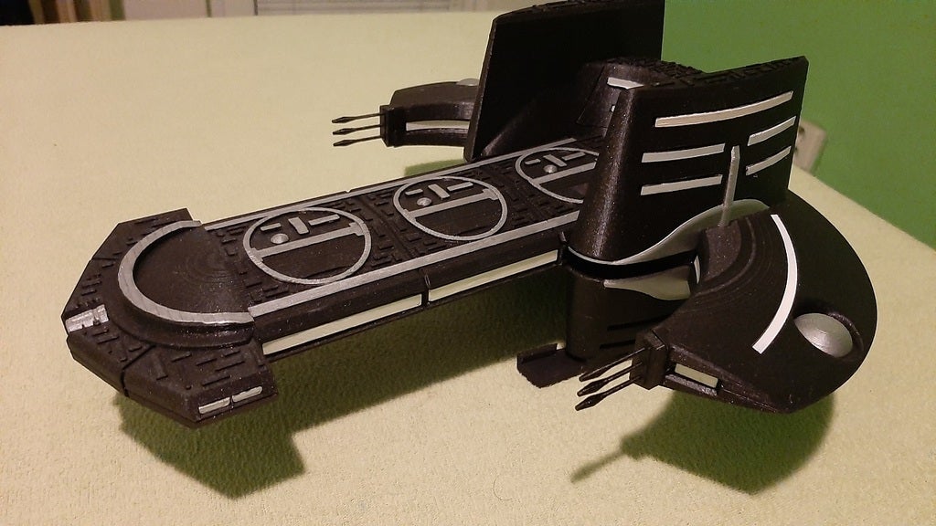 Bilskirnir - Class Ship from Stargate preview 2