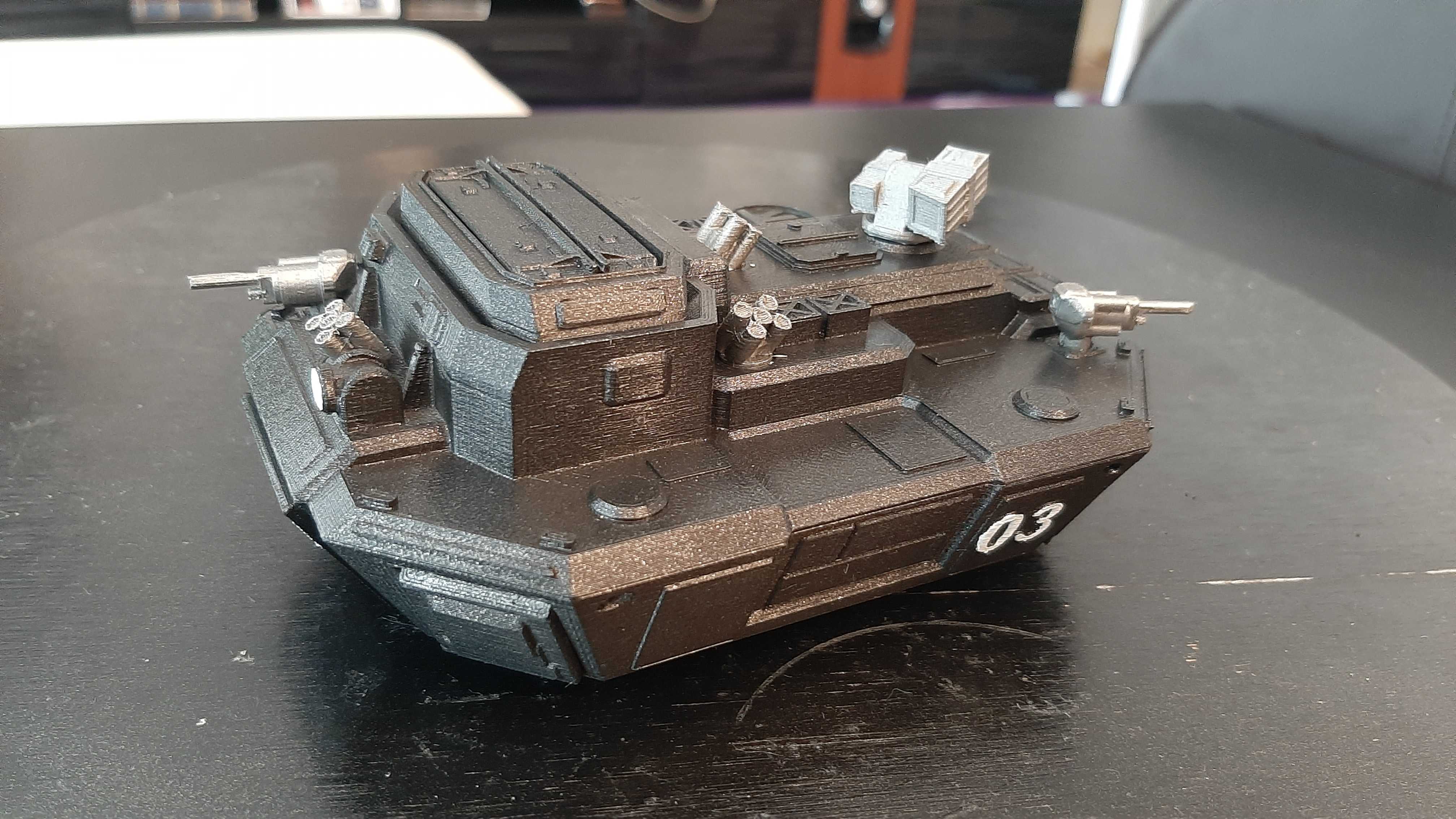 Landing Skiff from the Expanse preview 3