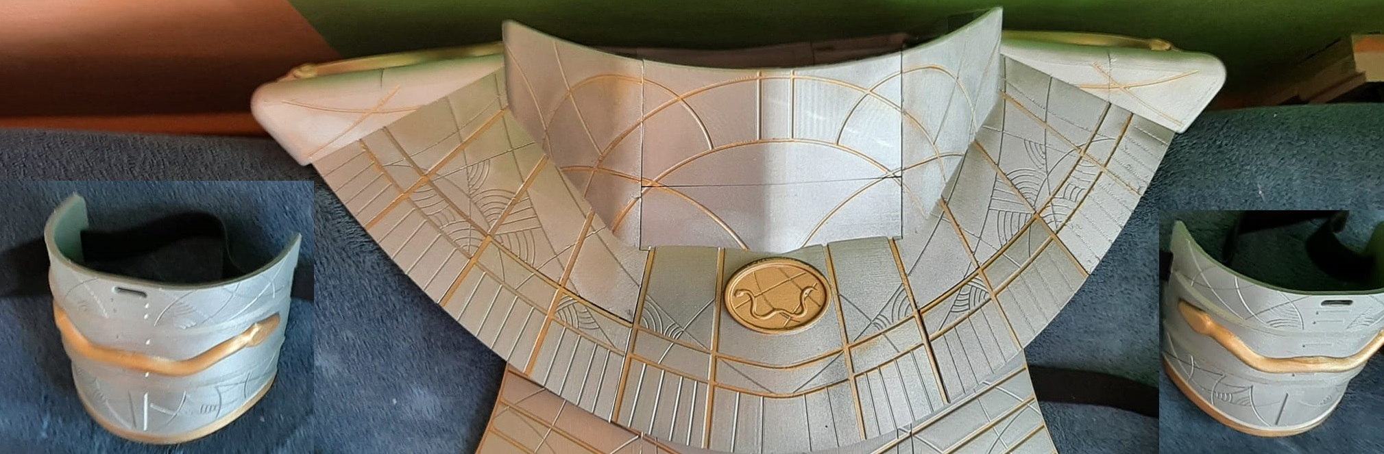 Stargate Jaffa Armour - Collar and Shoulder Pads preview 2