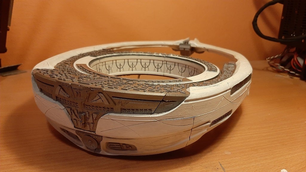 Ori Mothership from Stargate preview