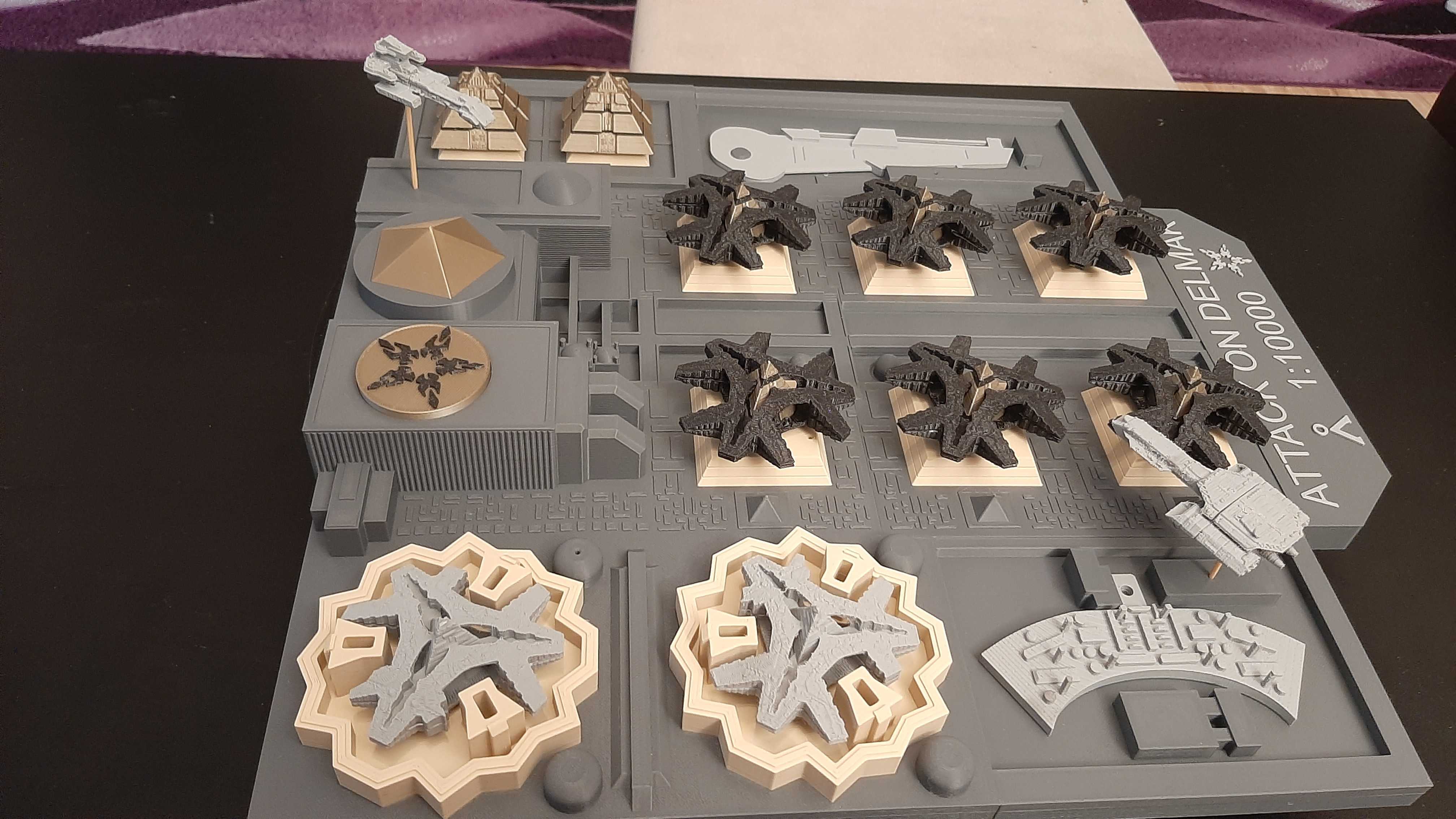 Attack on Delmak (Stargate Diorama) preview 2