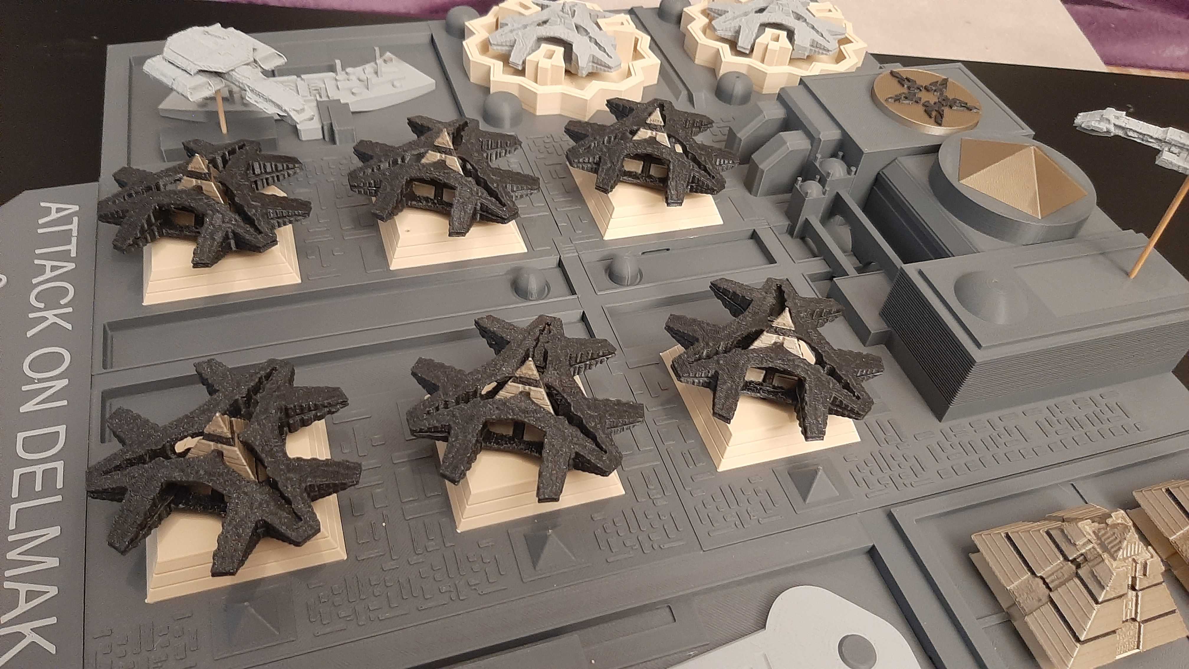 Attack on Delmak (Stargate Diorama) preview 5