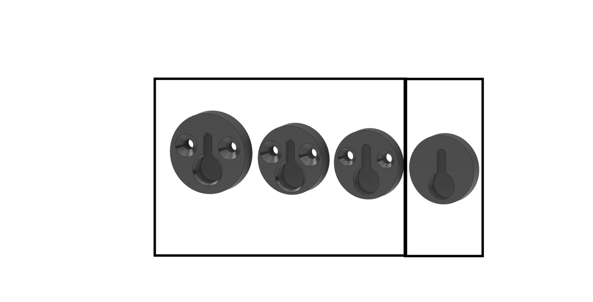 Insertable Wallhook for wooden parts preview 2
