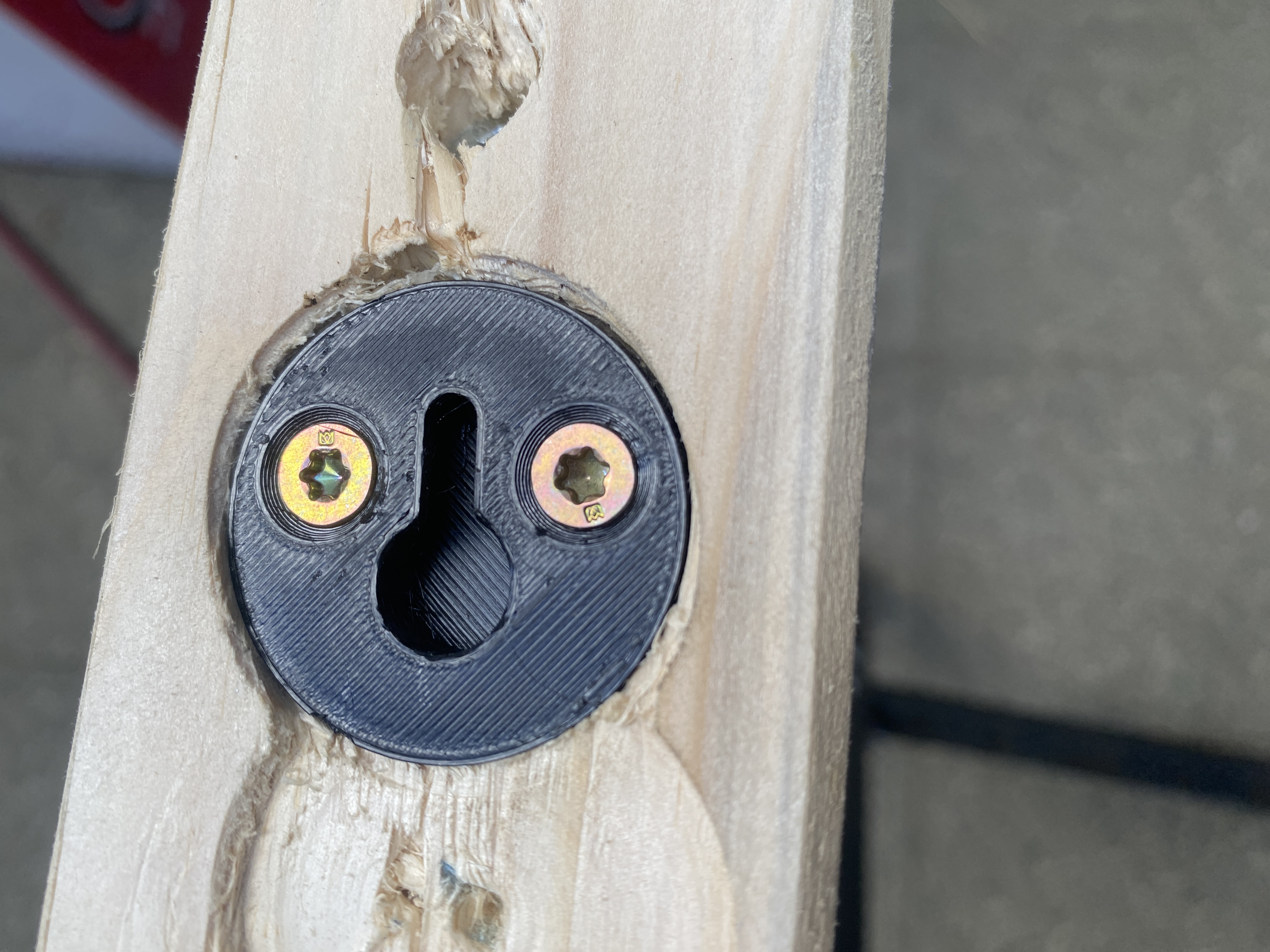 Insertable Wallhook for wooden parts preview 3