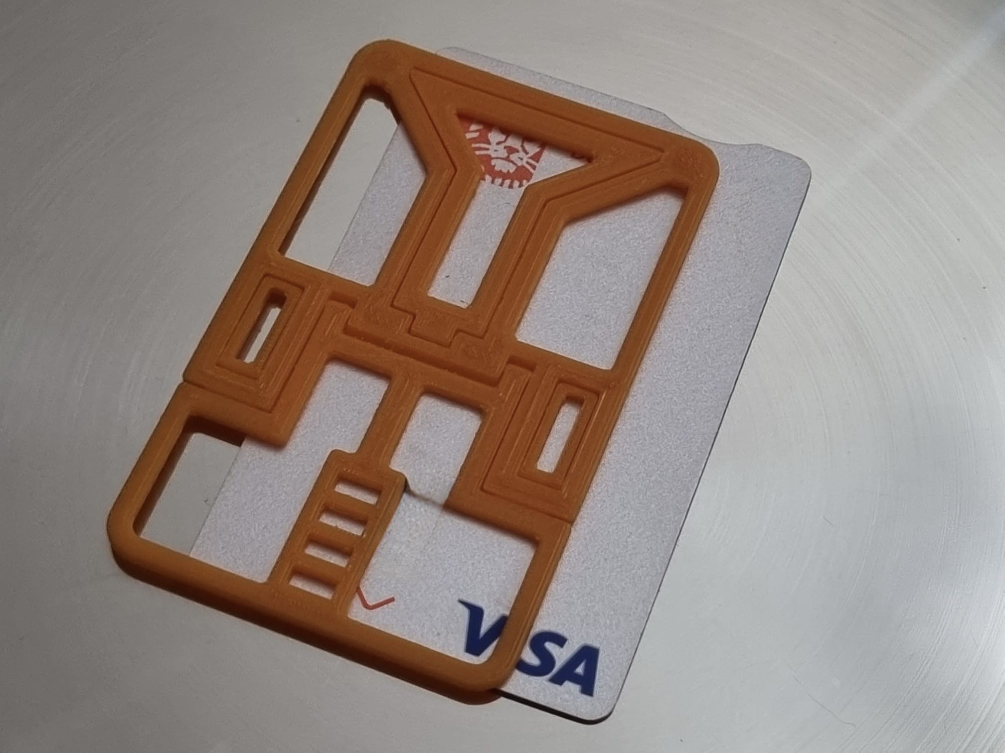 light-Credit-Card size Smartphone Stand fits in wallet(4g) preview 4