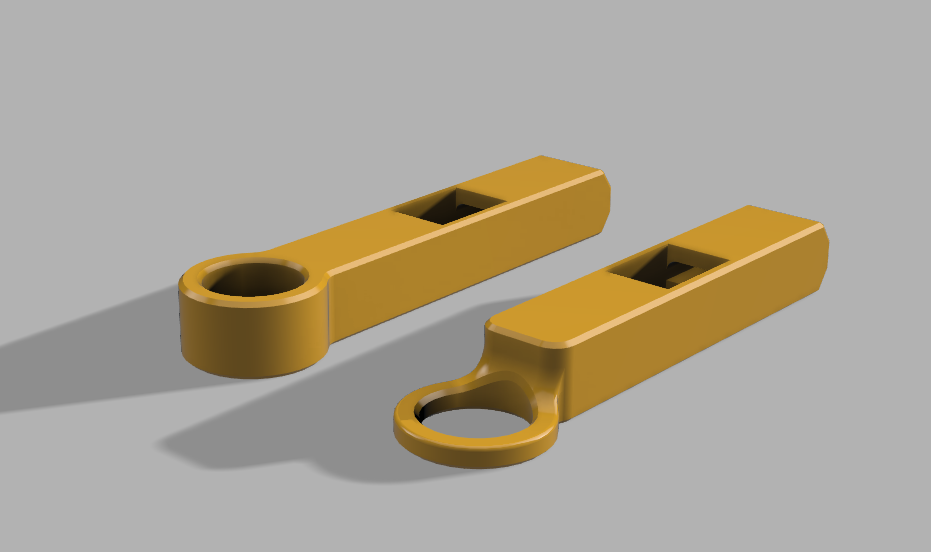 keychain  whistle guaranteed +122 dB V3 DANGER!!! preview 4