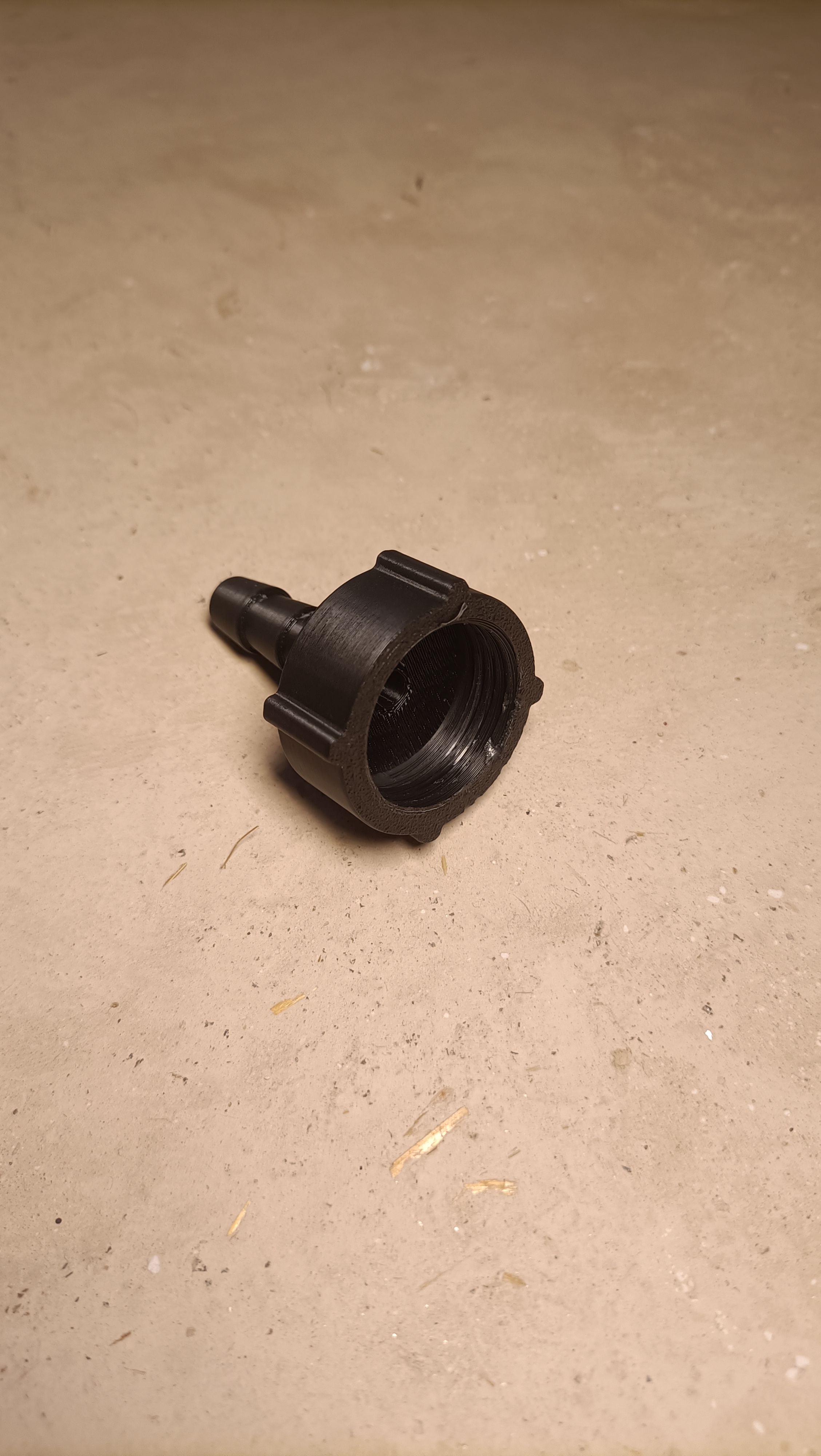 CocaCola to 10mm plastic tube adapter (CAD model included) preview 2