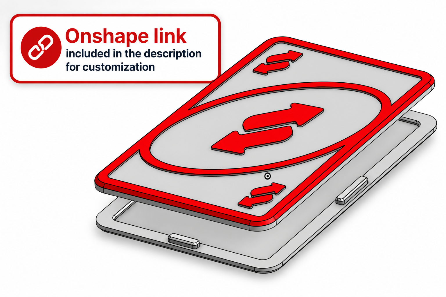 UNO Reverse Card Credit Card Case preview 3