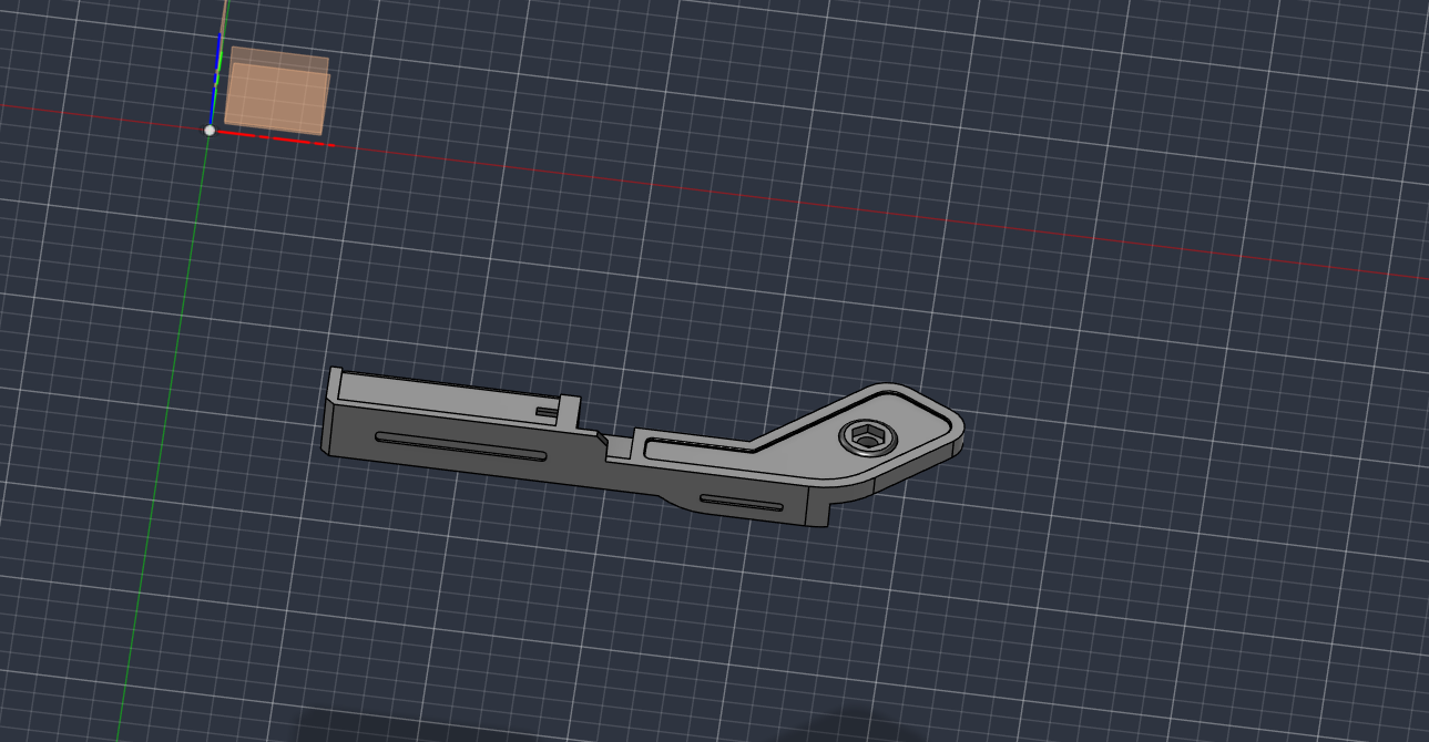 Prusa CORE One+ Gen 2 nozzle wiper holder preview 3