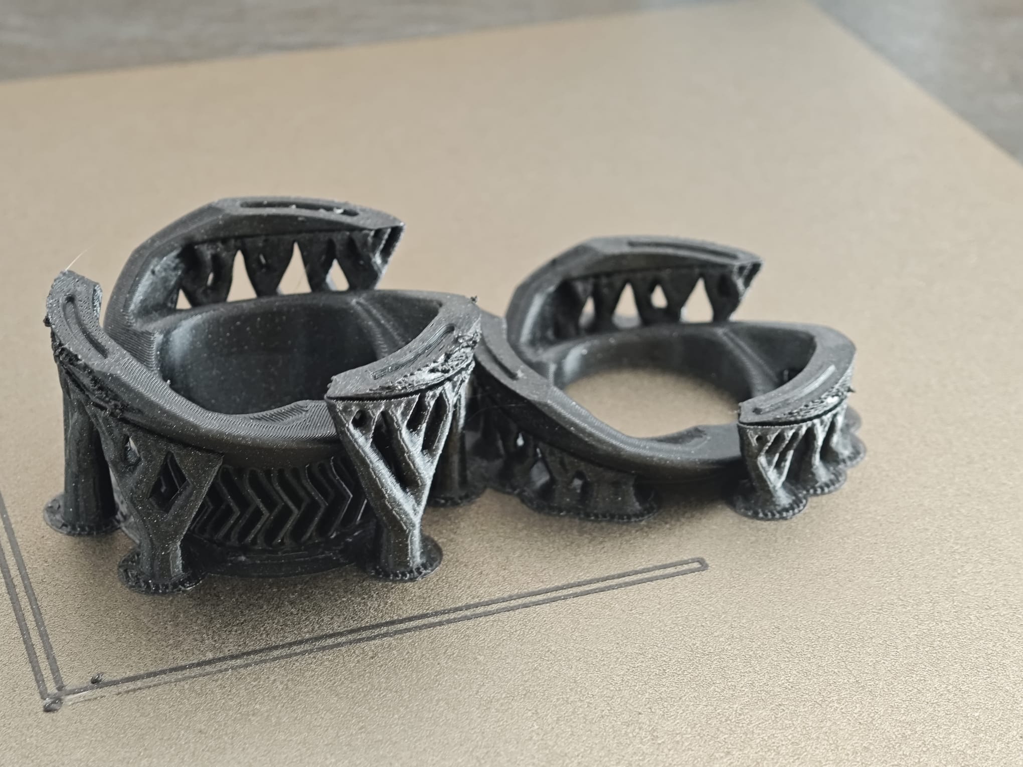 No Bearings, No Glue Triple Gear Spinner – Japanese Luck Phrase Edition preview 3