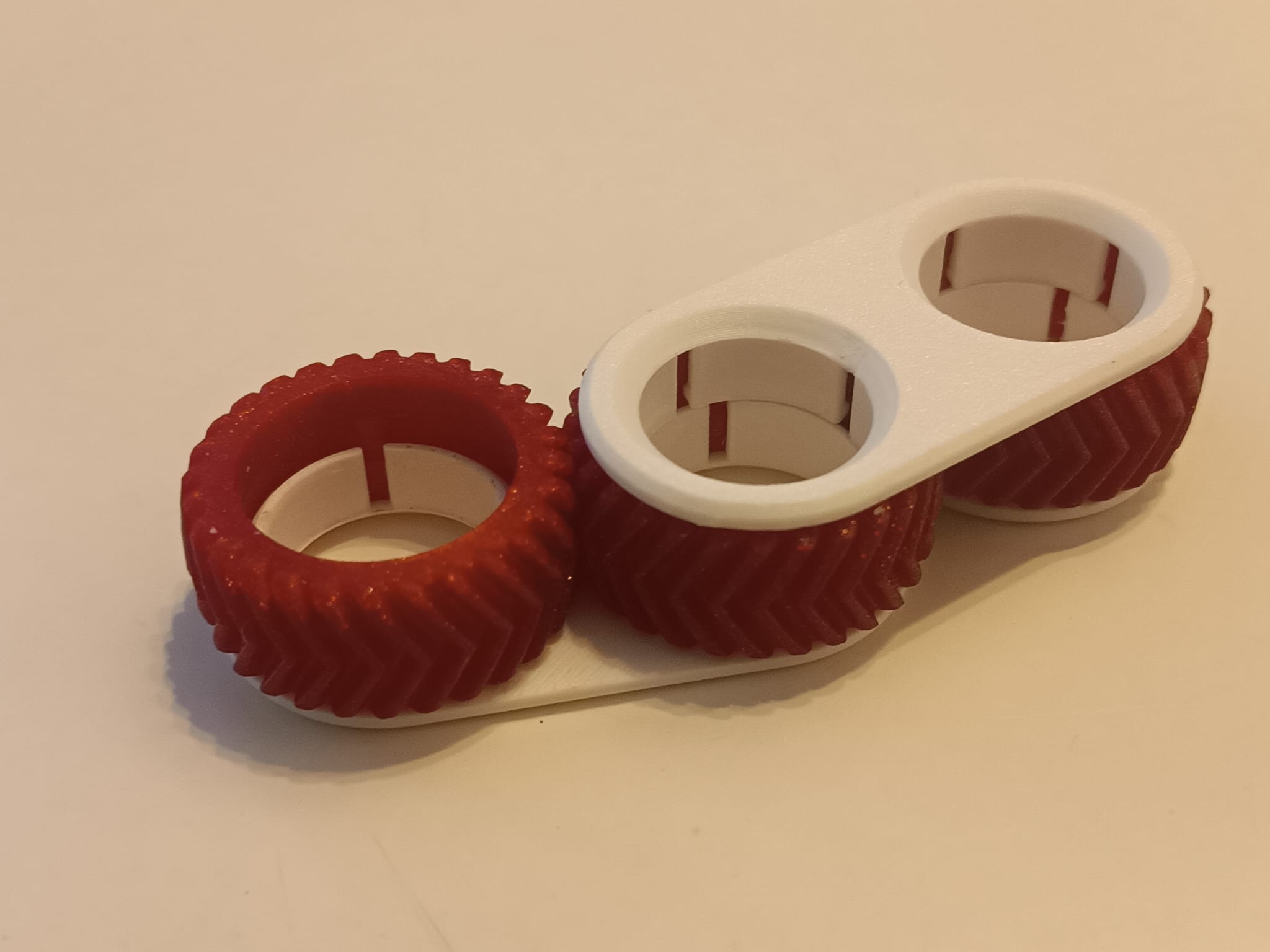 Meshing Gears Finger Fidget- (2x Video included) modular! preview 2