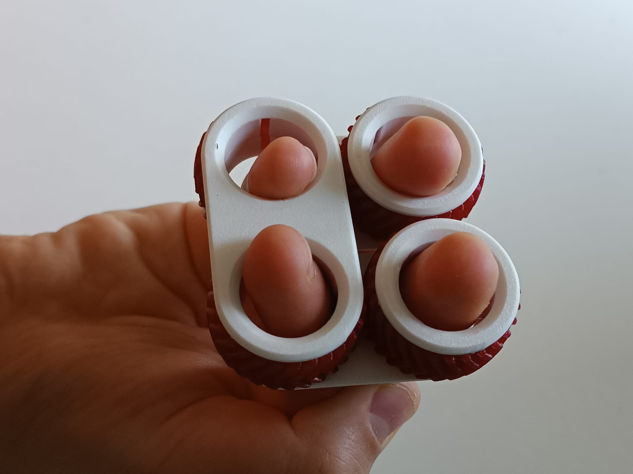 Meshing Gears Finger Fidget- (2x Video included) modular! preview 3